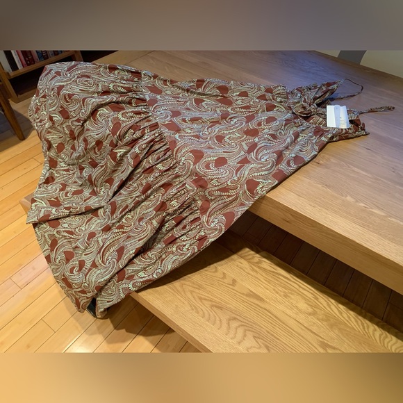 NWT A.L.C. Laura Printed Maxi Dress - Picture 11 of 16